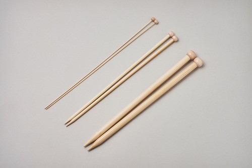 Bambus gerade stricknadeln - gerade,