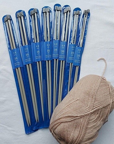 Einpunkt stricknadeln metall - einpunkt,